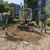 Garten bauen